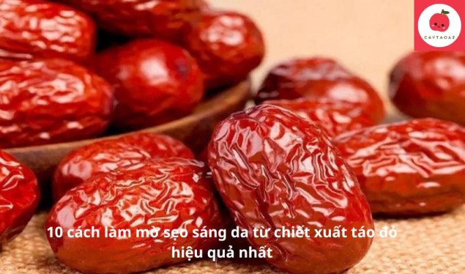 10 cách làm mờ sẹo sáng da từ chiết xuất táo đỏ hiệu quả nhất